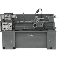 Jet - 13" Swing, 40" Between Centers, 230 Volt, Single Phase Bench Lathe - 5MT Taper, 2 hp, 60 to 1,240 RPM, 1-3/8" Bore Diam, 32" Deep x 45" High x 71" Long - A1 Tooling