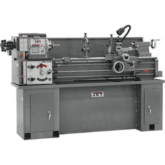 Jet - 13" Swing, 40" Between Centers, 230 Volt, Single Phase Bench Lathe - 5MT Taper, 2 hp, 60 to 1,240 RPM, 1-3/8" Bore Diam, 30" Deep x 29-1/2" High x 76-1/2" Long - A1 Tooling