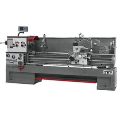 Jet - 18" Swing, 60" Between Centers, 230 Volt, Triple Phase Engine Lathe - 7MT Taper, 7-1/2 hp, 25 to 1,800 RPM, 3-1/8" Bore Diam, 40" Deep x 49" High x 136" Long - A1 Tooling