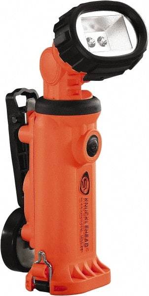 Streamlight - LED Bulb, 200 Lumens, Spotlight/Lantern Flashlight - Orange Plastic Body, 4 AA Batteries Included - A1 Tooling