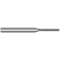 Harvey Tool - Square End Mills Mill Diameter (mm): 0.80 Mill Diameter (Inch): 1/32 - A1 Tooling