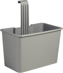 Unger - 8 Gal Polypropylene Side Bucket - Gray, For Use with SCFPG, COMBR, COMBG - A1 Tooling