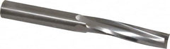 Onsrud - 1/2" Cutting Diam x 2-1/8" Length of Cut, 3 Flute, Upcut Spiral Router Bit - Uncoated, Right Hand Cut, Solid Carbide, 4-1/2" OAL x 1/2" Shank Diam, Three Edge, 10° Helix Angle - A1 Tooling