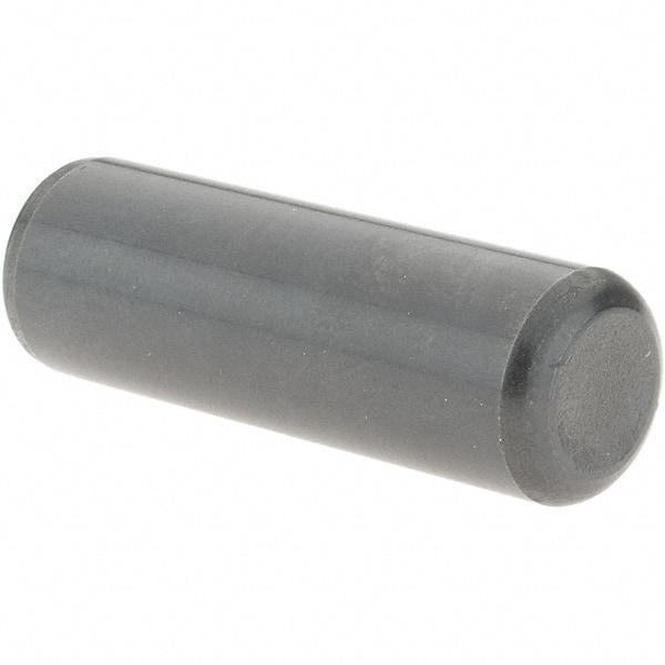 Value Collection - 1/2" Diam x 1-1/2" Pin Length Grade 8 Alloy Steel Standard Dowel Pin - Bright Finish, C 47-58 & C 60 (Surface) Hardness, 29,450 Lb (Single Shear), 58,900 Lb (Double Shear) Breaking Strength, 1 Beveled & 1 Rounded End - A1 Tooling