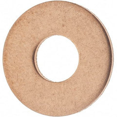 Value Collection - Copper Standard Flat Washer - 0.2031" ID x 1/2" OD, Plain Finish - A1 Tooling