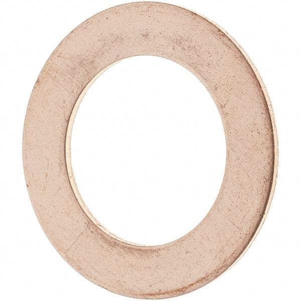 Value Collection - 1/2 SAE, 33/64" ID x 13/16" OD Oil Drain Plug Gasket - 1/32" Thick, Copper - A1 Tooling