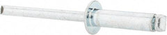 Value Collection - Size 68 Dome Head Steel Open End Blind Rivet - Steel Mandrel, 0.376" to 1/2" Grip, 3/8" Head Diam, 0.192" to 0.196" Hole Diam, 0.7" Length Under Head, 3/16" Body Diam - A1 Tooling