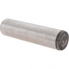 Value Collection - 3/4" Diam x 3" Pin Length Grade 8 Alloy Steel Pull Out Dowel Pin - 1 Rounded & 1 Threaded End - A1 Tooling