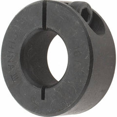 Value Collection - 16mm Bore, Steel, One Piece Clamp Collar - 1-3/8" Outside Diam - A1 Tooling