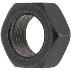 Value Collection - 1/2-20 UNF Steel Left Hand Hex Jam Nut - 3/4" Across Flats, 5/16" High, Zinc Clear Finish - A1 Tooling