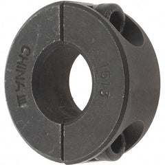 Value Collection - 15mm Bore, Steel, Two Piece Shaft Collar - 1-3/8" Outside Diam - A1 Tooling