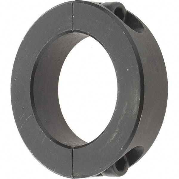 Value Collection - 1-7/16" Bore, Steel, Two Piece Shaft Collar - 2-1/4" Outside Diam, 9/16" Wide - A1 Tooling