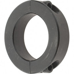 Value Collection - 1-7/16" Bore, Steel, Two Piece Shaft Collar - 2-1/4" Outside Diam, 9/16" Wide - A1 Tooling