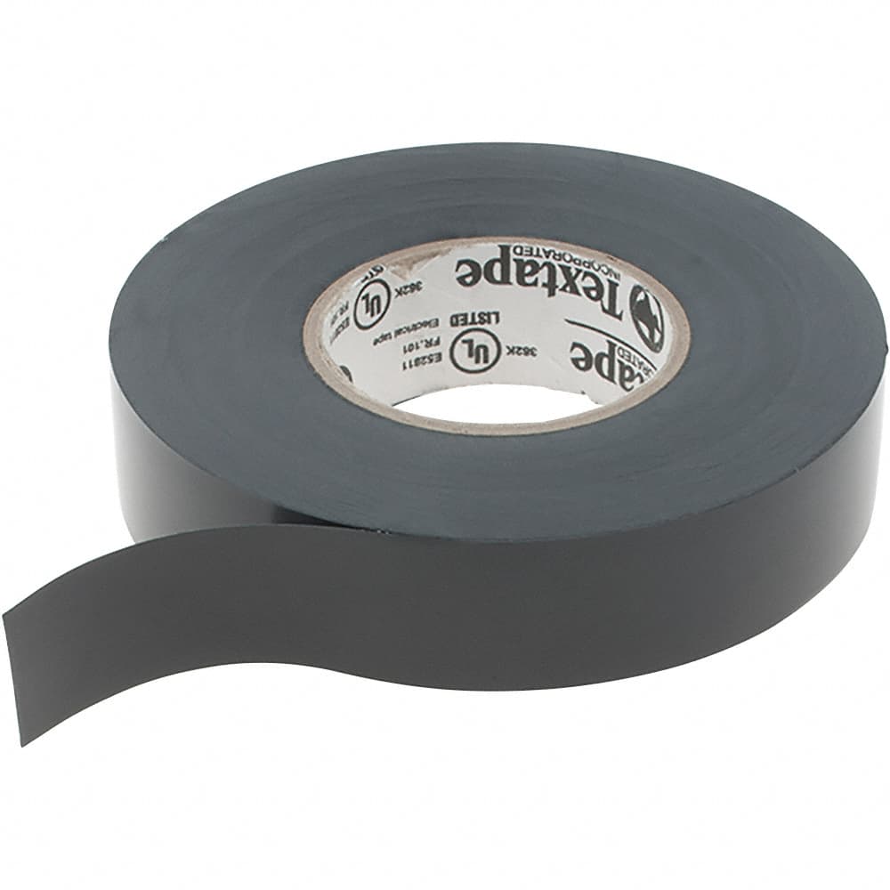 Value Collection - 3/4" x 66', Black Vinyl Electrical Tape - A1 Tooling