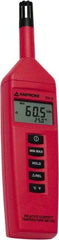 Amprobe - -4 to 140°F, 0 to 100% Humidity Range, Temp and Humidity Recorder - 3% Relative Humidity Accuracy, 0.1% RH, 0.1° F/C Resolution - A1 Tooling