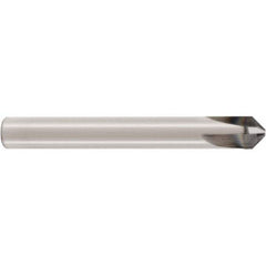 Seco - 8mm Diam 4 Flute Single End Solid Carbide Chamfer Mill - A1 Tooling