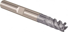 Seco - 20mm, 4 Flute, Single End, Solid Carbide, 2mm Corner Radius End Mill - 110mm OAL, 48° Helix, Right Hand Flute, 42mm LOC, Right Hand Cut, 54mm Extended Reach - A1 Tooling