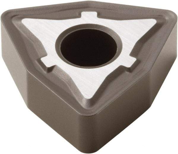 Seco - WNMG433 M5 Grade TH1500 Carbide Turning Insert - TiCN/Al2O3 Finish, 80° Trigon, 1/2" Inscr Circle, 3/16" Thick, 3/64" Corner Radius - A1 Tooling