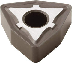 Seco - WNMG433 M5 Grade TH1500 Carbide Turning Insert - TiCN/Al2O3 Finish, 80° Trigon, 1/2" Inscr Circle, 3/16" Thick, 3/64" Corner Radius - A1 Tooling