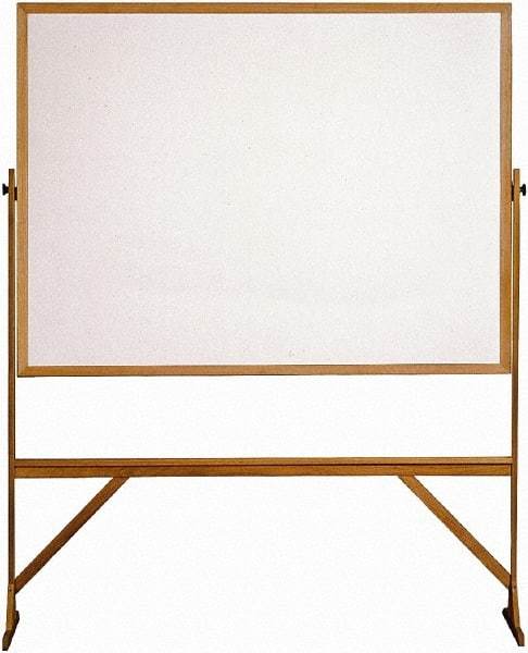 Ghent - 72" High x 53" Wide Reversible Dry Erase Board - Acrylate, 23-1/2" Deep - A1 Tooling