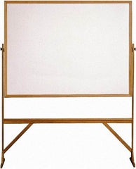 Ghent - 72" High x 53" Wide Reversible Dry Erase Board - Acrylate, 23-1/2" Deep - A1 Tooling