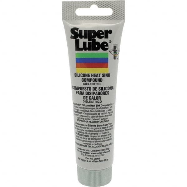 Synco Chemical - 3 oz Tube Silicone Heat-Transfer Grease - White, 450°F Max Temp, - A1 Tooling