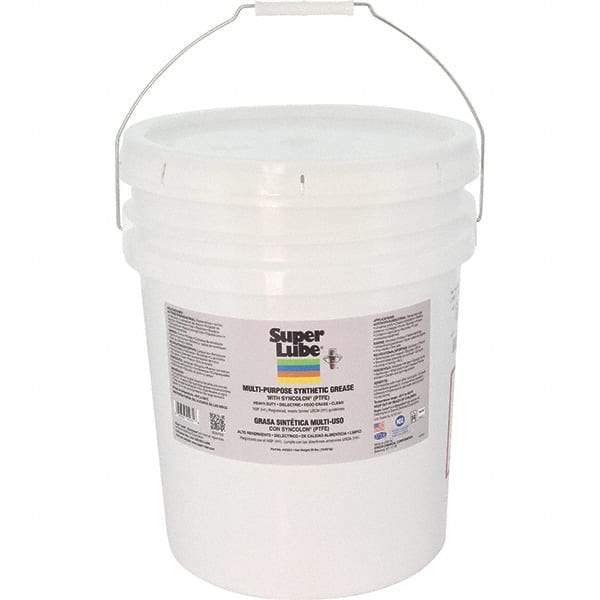 Synco Chemical - 30 Lb Pail Synthetic General Purpose Grease - Translucent White, Food Grade, 450°F Max Temp, NLGIG 1, - A1 Tooling