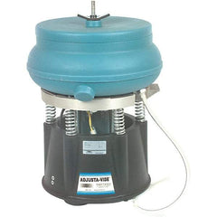 Raytech - 0.35 Cu Ft, 1 hp, Dry Operation Vibratory Tumbler - Flow Through Drain, Tilt Feature - A1 Tooling