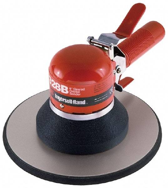 Ingersoll-Rand - 825 OPM, 16 CFM Air Consumption, Palm Air Orbital Sander - Round Pad, 1/4 NPT Inlet - A1 Tooling