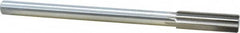 Interstate - 18mm High Speed Steel Chucking Reamer - Straight Flute, Straight Shank, 2-1/4" Flute Length, 9" OAL - A1 Tooling