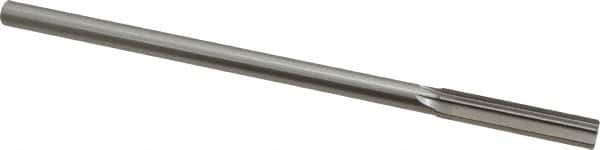 Interstate - 9mm High Speed Steel Chucking Reamer - Straight Flute, Straight Shank, 1-3/4" Flute Length, 7" OAL - A1 Tooling