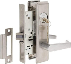 Yale - Extra Heavy Duty Storeroom Lever Lockset - 2-3/4" Back Set, Standard Mortise Cylinder, Satin Chrome Finish - A1 Tooling