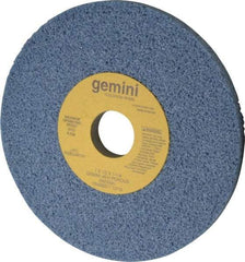 Norton - 7" Diam x 1-1/4" Hole x 1/2" Thick, H Hardness, 46 Grit Surface Grinding Wheel - Aluminum Oxide, Type 1, Coarse Grade, 3,600 Max RPM, No Recess - A1 Tooling