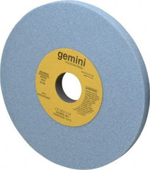 Norton - 7" Diam x 1-1/4" Hole x 1/2" Thick, I Hardness, 46 Grit Surface Grinding Wheel - Aluminum Oxide, Type 1, Coarse Grade, 3,600 Max RPM, No Recess - A1 Tooling