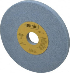 Norton - 7" Diam x 1-1/4" Hole x 1/2" Thick, J Hardness, 46 Grit Surface Grinding Wheel - Aluminum Oxide, Type 1, Coarse Grade, 3,600 Max RPM, No Recess - A1 Tooling