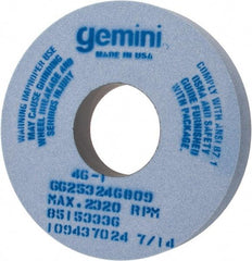 Norton - 14" Diam x 5" Hole x 2" Thick, I Hardness, 46 Grit Surface Grinding Wheel - Aluminum Oxide, Type 1, Coarse Grade, 2,320 Max RPM, No Recess - A1 Tooling