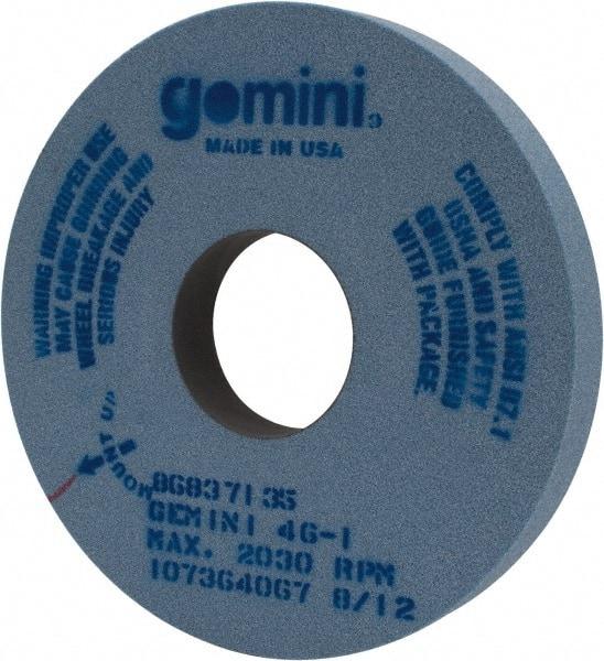 Norton - 16" Diam x 5" Hole x 2" Thick, I Hardness, 46 Grit Surface Grinding Wheel - Aluminum Oxide, Type 1, Coarse Grade, 2,030 Max RPM, No Recess - A1 Tooling