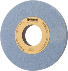 Norton - 10" Diam x 3" Hole x 1" Thick, H Hardness, 46 Grit Surface Grinding Wheel - Aluminum Oxide, Type 1, Coarse Grade, 2,480 Max RPM, No Recess - A1 Tooling