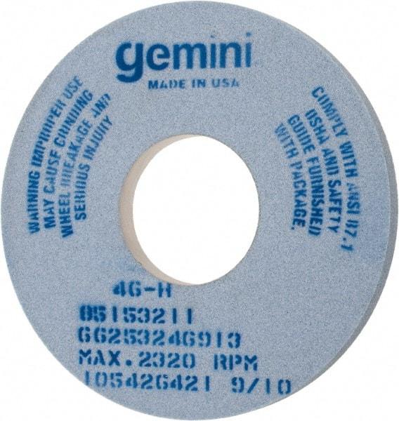 Norton - 14" Diam x 5" Hole x 1" Thick, H Hardness, 46 Grit Surface Grinding Wheel - Aluminum Oxide, Type 1, Coarse Grade, 2,320 Max RPM, No Recess - A1 Tooling