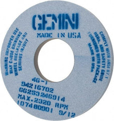 Norton - 14" Diam x 5" Hole x 1" Thick, I Hardness, 46 Grit Surface Grinding Wheel - Aluminum Oxide, Type 1, Coarse Grade, 2,320 Max RPM, No Recess - A1 Tooling