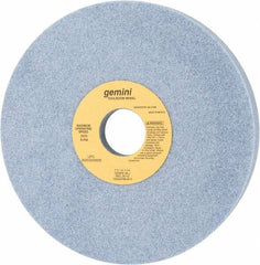 Norton - 7" Diam x 1-1/4" Hole x 1" Thick, J Hardness, 46 Grit Surface Grinding Wheel - Aluminum Oxide, Type 5, Coarse Grade, 3,600 Max RPM, One-Side Recess - A1 Tooling