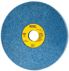 Norton - 8" Diam x 1-1/4" Hole x 1" Thick, J Hardness, 46 Grit Surface Grinding Wheel - Aluminum Oxide, Type 5, Coarse Grade, 3,600 Max RPM, One-Side Recess - A1 Tooling