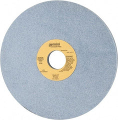 Norton - 8" Diam x 1-1/4" Hole x 1" Thick, J Hardness, 60 Grit Surface Grinding Wheel - Aluminum Oxide, Type 5, Medium Grade, 3,600 Max RPM, One-Side Recess - A1 Tooling