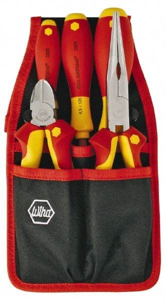 Wiha - 5 Piece Insulated Hand Tool Set - Comes in Belt Pack - A1 Tooling