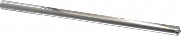 CJT - 8.73mm, 125° Point, Carbide-Tipped Straight Flute Drill Bit - A1 Tooling