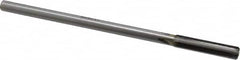 Made in USA - 5/16" Carbide-Tipped 4 Flute Chucking Reamer - Straight Flute, 0.2792" Straight Shank, 1-1/2" Flute Length, 6" OAL - A1 Tooling