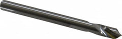 Value Collection - 1/4" Body Diam, 90°, 3" OAL, Solid Carbide Spotting Drill - A1 Tooling