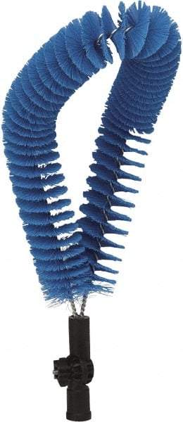 Vikan - Polyester Clean In Place Brush - 2-1/2" Bristle Length, 20" Long x 2-1/2" Wide Head, Blue - A1 Tooling