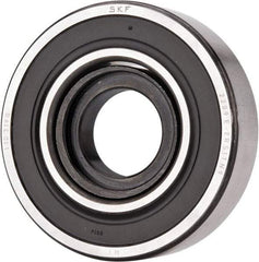 SKF - 45mm Bore Diam, 85mm OD, Double Seal Self Aligning Radial Ball Bearing - 23mm Wide, 2 Rows, Round Bore, 2,380 Lb Static Capacity, 7,310 Lb Dynamic Capacity - A1 Tooling