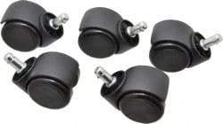 Bevco - Black Hard Floor Casters - For Hard Floors - A1 Tooling